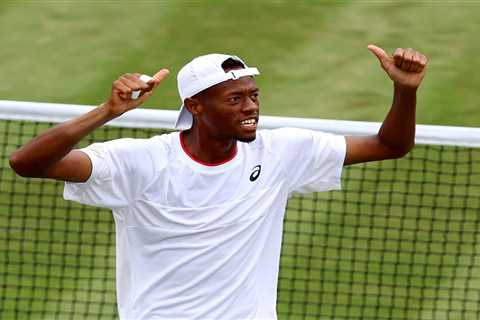 Christopher Eubanks played Arthur Ashe before he took on the role of America’s hope at Wimbledon