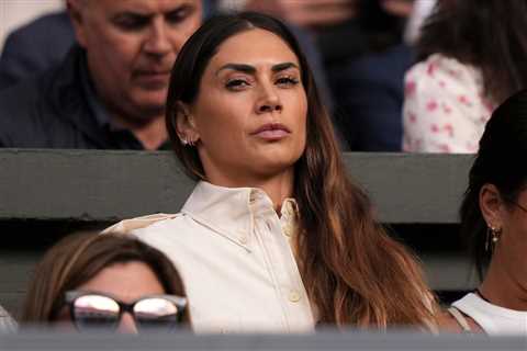 Melissa Satta, girlfriend of Matteo Berrettini, wows at Wimbledon