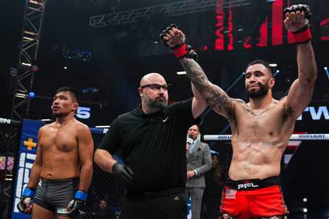 Bronx native Shane Burgos headlines 1 of 2 PFL events at Theater at MSG