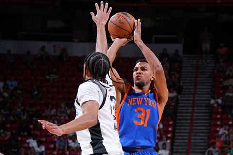 Knicks’ Charlie Brown Jr. standing out for team-first approach