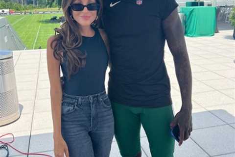 Jets’ Sauce Gardner tells fans to ‘relax’ after Kay Adams photo