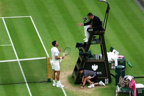 Novak Djokovic stunned by Wimbledon hindrance call: ‘First time in my career’