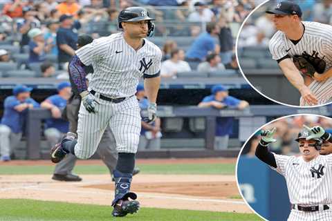 Giancarlo Stanton’s power surge sparks Yankees in win over Cubs to snap losing skid