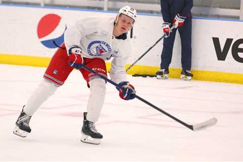 Speedy Rangers prospect Adam Sykora begins next steps of development with high hopes