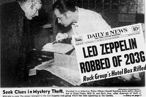 50 Years Ago: Led Zeppelin Robbed of $200,000