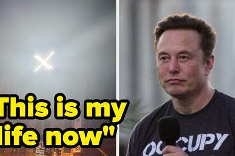 Neighbors Are Real Mad At Elon Musk For Installing A Giant Extremely Bright Blinking X On The..