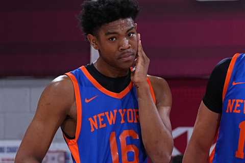 Jaylen Martin gains footing after slow start in Knicks’ Summer League loss