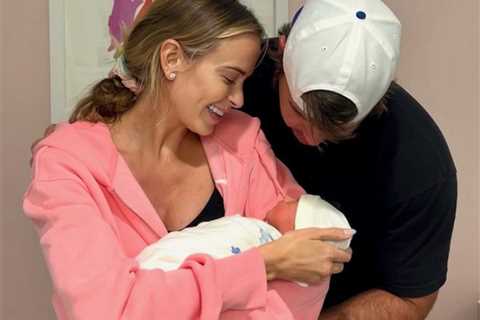 Brooks Koepka and wife Jena Sims welcome baby boy ‘six weeks early’