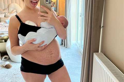 Charlotte Dawson praised by fans as she shows off ‘real post baby body’ saying she’s ‘proud’ of her ..