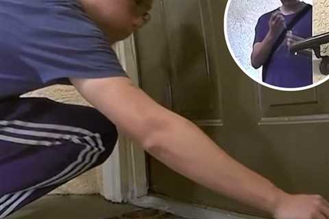 Man Accused of Injecting 'Chemical Agent' Under Neighbor's Door Caught on Hidden Camera Footage