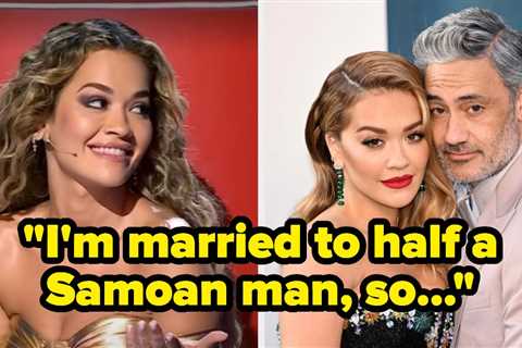 Rita Ora Is Facing Criticism For Getting Her Husband Taika Waititi's Ethnicity Wrong On TV