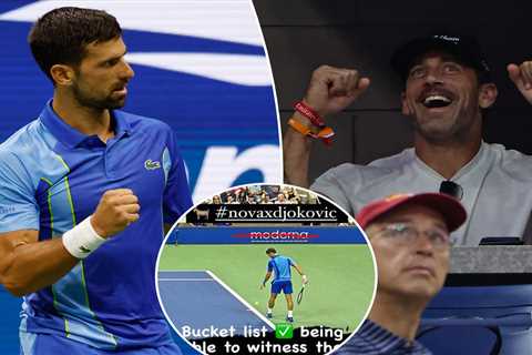 Aaron Rodgers praises Novak Djokovic’s anti-vaxx stance in post from US Open