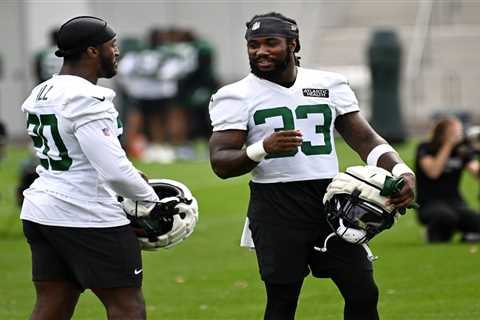 Jets not putting snap count on Dalvin Cook, Breece Hall but vow to ‘be smart’