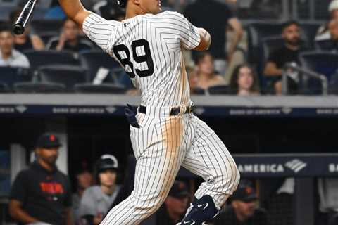 Jasson Dominguez’s big night helps Yankees beat Tigers, keep slim playoff hopes alive