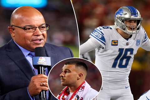 Lions fans outraged after Mike Tirico says win vs. Chiefs gets an ‘asterisk’