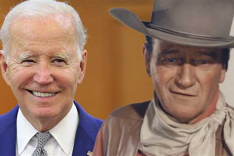 Biden Makes 'John Wayne' Dog-Faced, Pony Soldier Reference Again