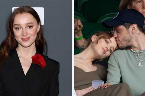 Phoebe Dynevor Made Rare Comments On Her Relationship With Pete Davidson