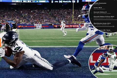 NFL bettor used sharp tactics to win $264K on seven-leg Seahawks-Giants parlay