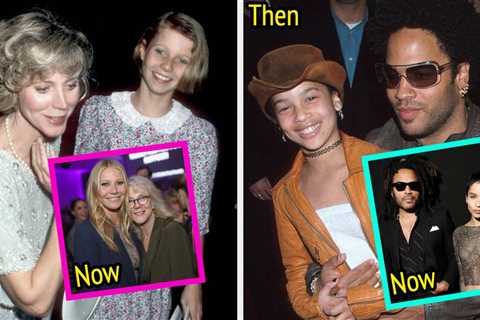 19 Nepo Babies On Red Carpets With Their Parents Before They Were Famous Vs. Now