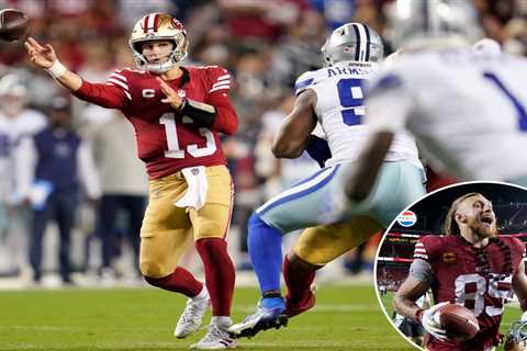 Brock Purdy, George Kittle pick apart Cowboys in 49ers’ domination