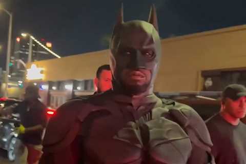 Diddy Goes All Out with Batman Costume, Batmobile Despite Warner Bros. Ban