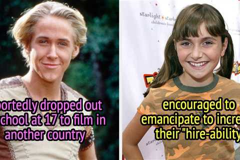 11 Child Stars Who Were Pressured Into Emancipation And Other Loopholes So They Could Work Adult..