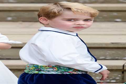 Prince George Holds Lady Louise's Hand in Unearthed Royal Wedding Clip