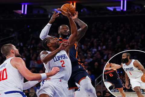 Julius Randle breaks out to help Knicks spoil James Harden’s Clippers debut