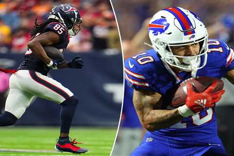 Week 10 NFL player props, picks: Texans’ Noah Brown, Bills’ Khalil Shakir