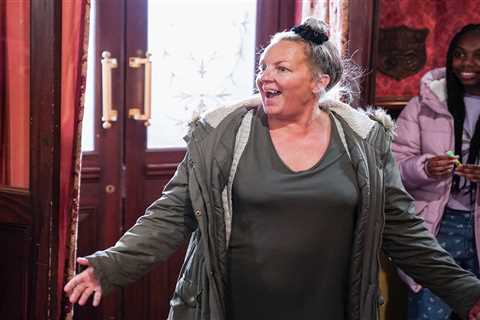 Karen Taylor Surprised by Shock Returns in EastEnders