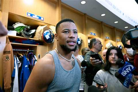 Saquon Barkley’s season hasn’t changed his greatness — or Giants dilemma