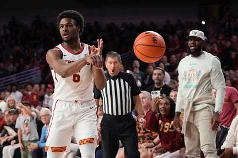 Bronny James makes USC debut less than five months after cardiac arrest with LeBron cheering on