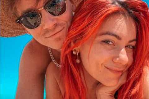 Strictly's Dianne Buswell stuns in black swimsuit on the beach as she enjoys Christmas with Joe..