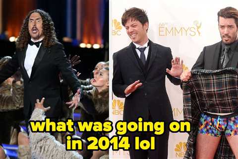 Here's What The Emmys Looked Like In 2014 (Yes, That Was 10 Whole Years Ago)