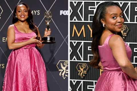 Quinta Brunson's Stylist Explained Why Her Dress At The Emmys Was So Wrinkled