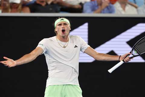 Alexander Zverev grilled about assault case after Australian Open win