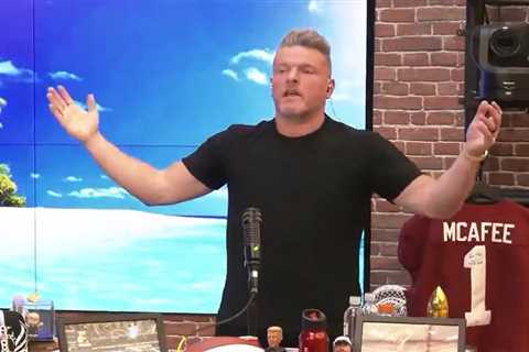 Pat McAfee insists that he’s been canceled by ‘both parties’