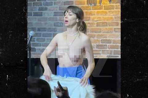 Comedian Natasha Leggero Exposes Boobs During LA Comedy Act