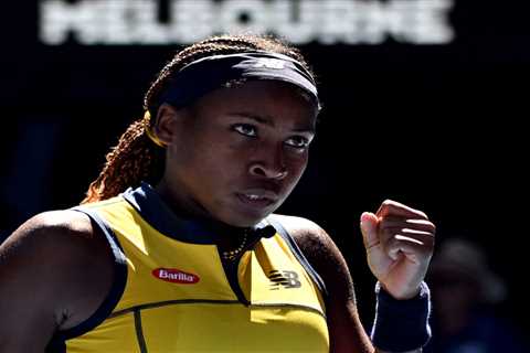 Error-plagued Coco Gauff survives against Marta Kostyuk to reach Australian Open semifinals