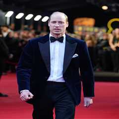 Prince William Attends Baftas Solo as Kate Middleton Recovers