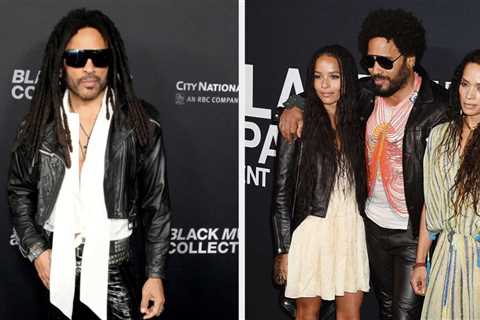 Lenny Kravitz Opened Up About Co-Parenting Zoë Kravitz With Lisa Bonet Without Getting The Courts..