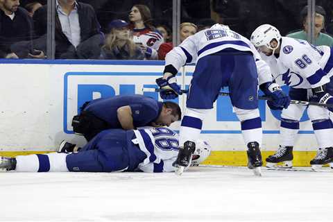 Lightning’s Mikhail Sergachev emotional after devastating injury: ‘F–k the universe’