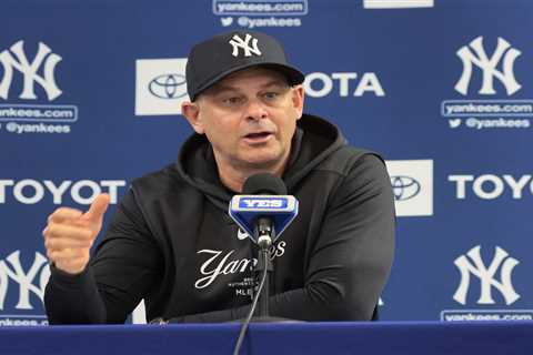 Aaron Boone: Yankees ‘hellbent on being a champion’ after disastrous 2023