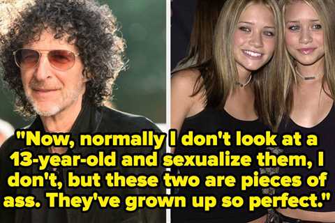 17 Super, Super, SUPER Creepy Comments Celebrities Made About Literal MINORS That Need To Be..