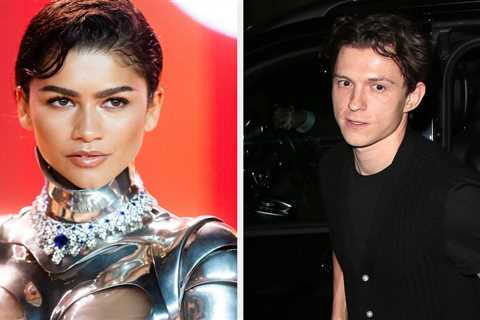 Tom Holland Adorably Attended The Dune: Part Two Premiere With His Family To Support Zendaya