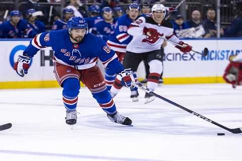 Rangers’ Alex Belzile scores easy payday as healthy scratch after recall