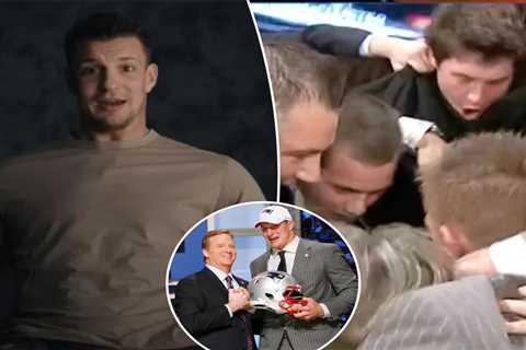 Rob Gronkowski got in trouble with Patriots minutes after being drafted