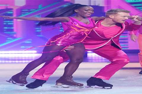 Who is Dancing On Ice pro skater Vanessa James?