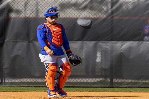 Mets’ Francisco Alvarez working on throwing out more base stealers