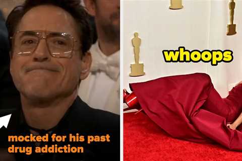 Here Are All The Awkward Moments From The 2024 Oscars